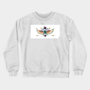 Mighty beetle - Watercolor Crewneck Sweatshirt